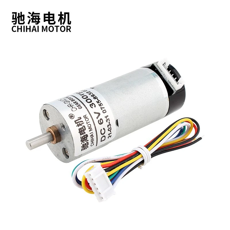 25mm Brush DC Motor Geared 370 Motor With Encoder