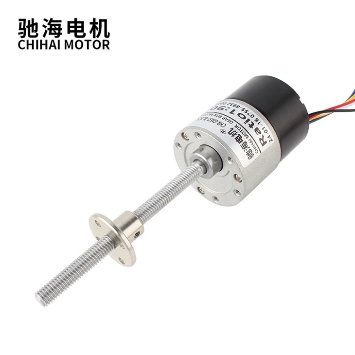 73.5mm M6 Threaded Shaft Low Noise Long Life High Torque Brushless Motor